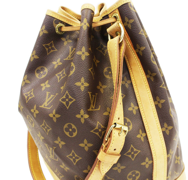 LOUIS VUITTON Pre Owned Monogram Canvas Noe Large Shoulder Bag