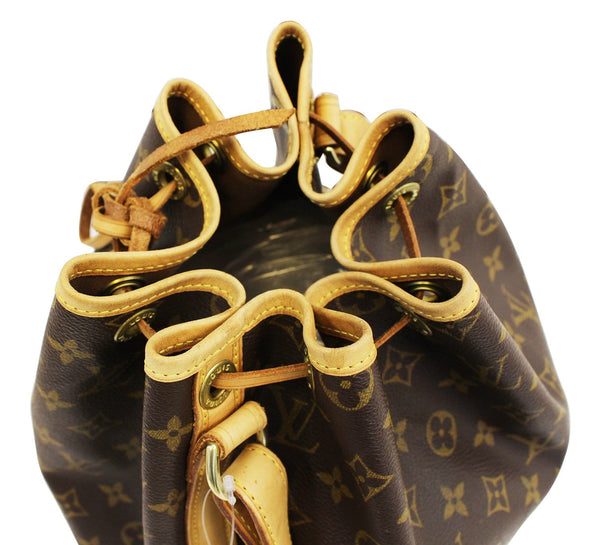 LOUIS VUITTON Pre Owned Monogram Canvas Noe Large Shoulder Bag