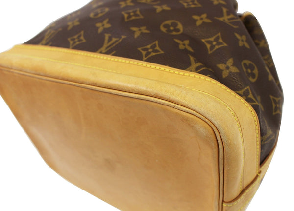 LOUIS VUITTON Pre Owned Monogram Canvas Noe Large Shoulder Bag