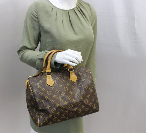 LOUIS VUITTON Used Handbag  Speedy 30 Monogram Canvas 