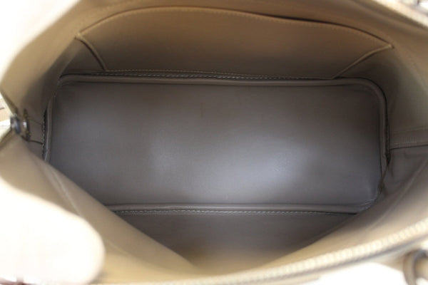 Hermes Bolide Shoulder Bag 31cm Grey Clemence Leather - inside view