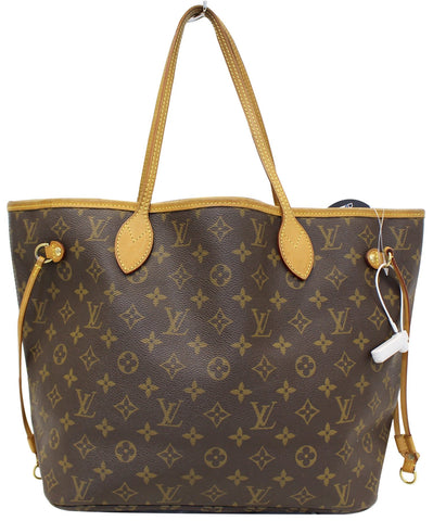 LOUIS VUITTON Monogram Canvas Neverfull MM Tote Shoulder Bag