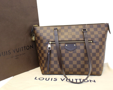 LOUIS VUITTON Iena MM Damier Ebene  Shoulder Bag