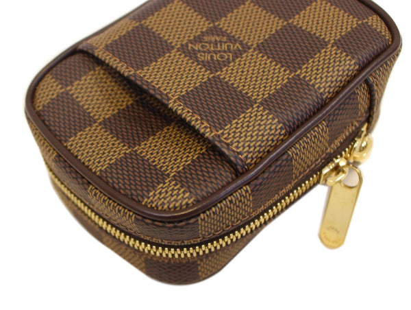 LOUIS VUITTON Damier Ebene Etui Okapi PM Shoulder Pouch