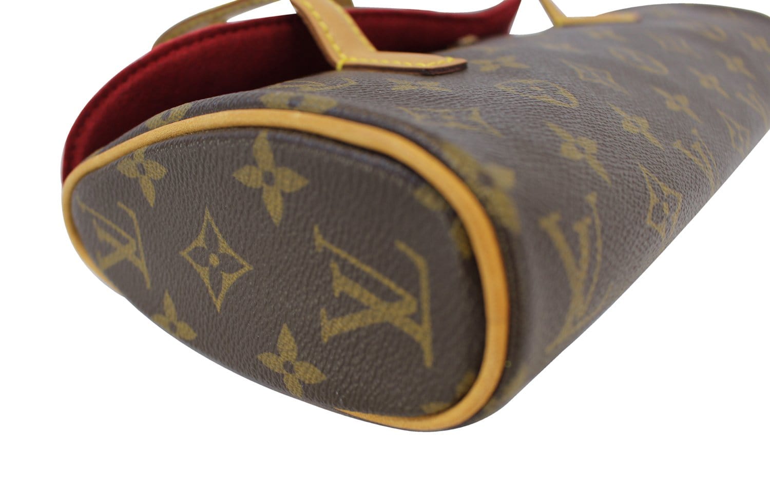 Louis Vuitton - Authenticated Sonatine Handbag - Cloth Brown Plain for Women, Very Good Condition