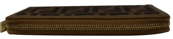 FENDI Zucca Zip Around Wallet