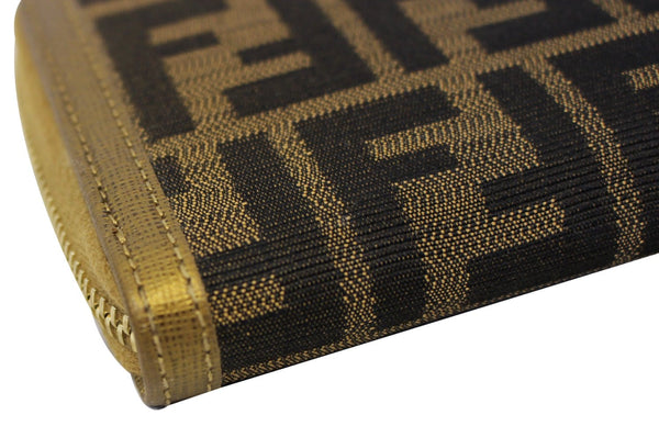 FENDI Zucca Zip Around Wallet