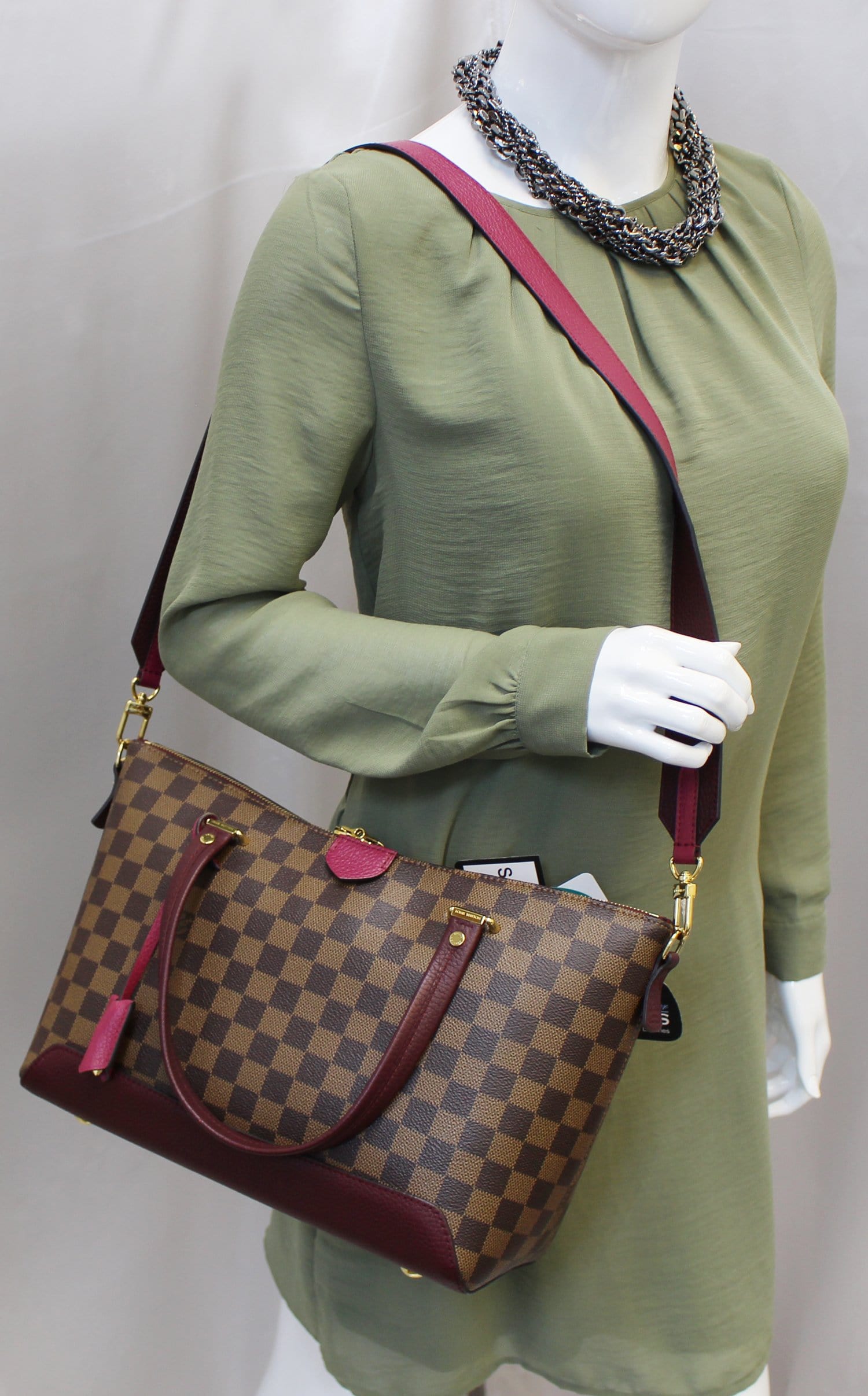 Louis Vuitton Damier Ebene Twice Shoulder Bag (SHF-zW9Acm) – LuxeDH