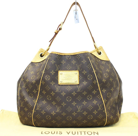 LOUIS VUITTON Monogram Galliera GM Shoulder Tote Handbag
