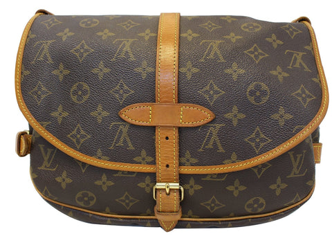 LOUIS VUITTON Monogram Canvas Saumur 30 Shoulder Bag