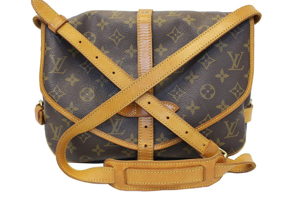 LOUIS VUITTON Monogram Canvas Saumur 30 Shoulder Bag