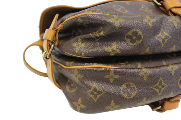 LOUIS VUITTON Monogram Canvas Saumur 30 Shoulder Bag