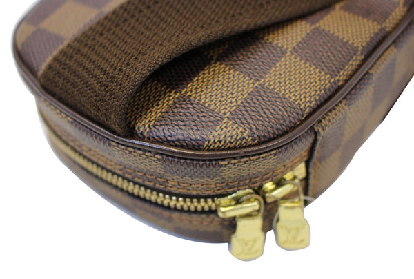 LOUIS VUITTON Damier Ebene Pochette Gange Crossbody Bag