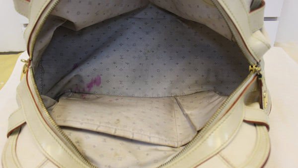 Louis Vuitton Suhali Le Radieux White Interior Satchel