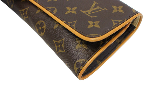 LOUIS VUITTON Monogram Canvas Pochette Twin GM Shoulder Bag