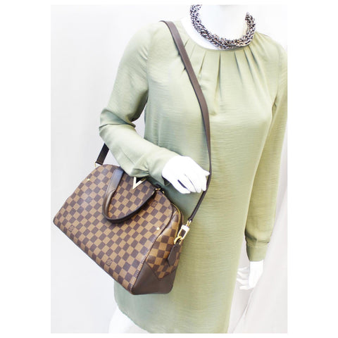 Louis Vuitton Kensington Bowling Damier Ebene Shoulder