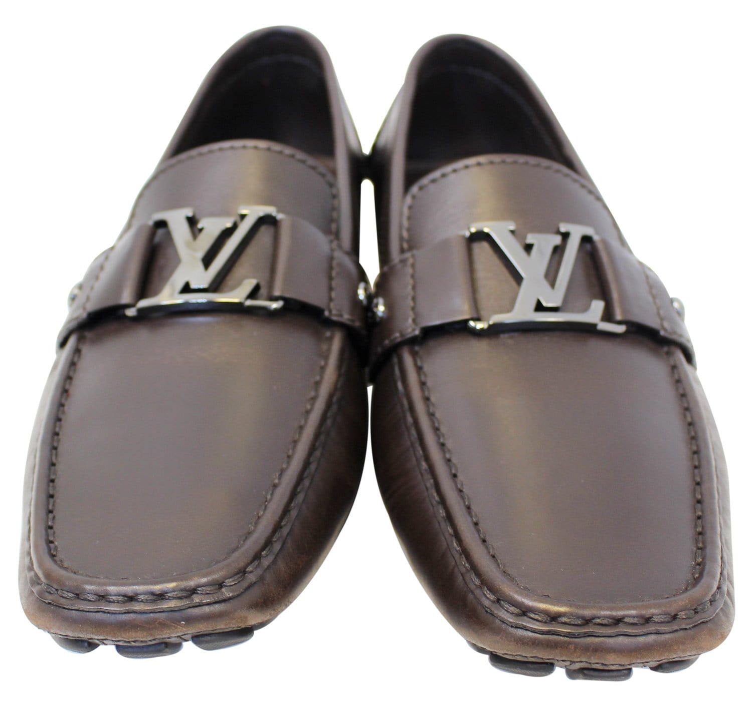 Louis Vuitton Men's Brown Leather Monte Carlo Car Shoe – Luxuria & Co.