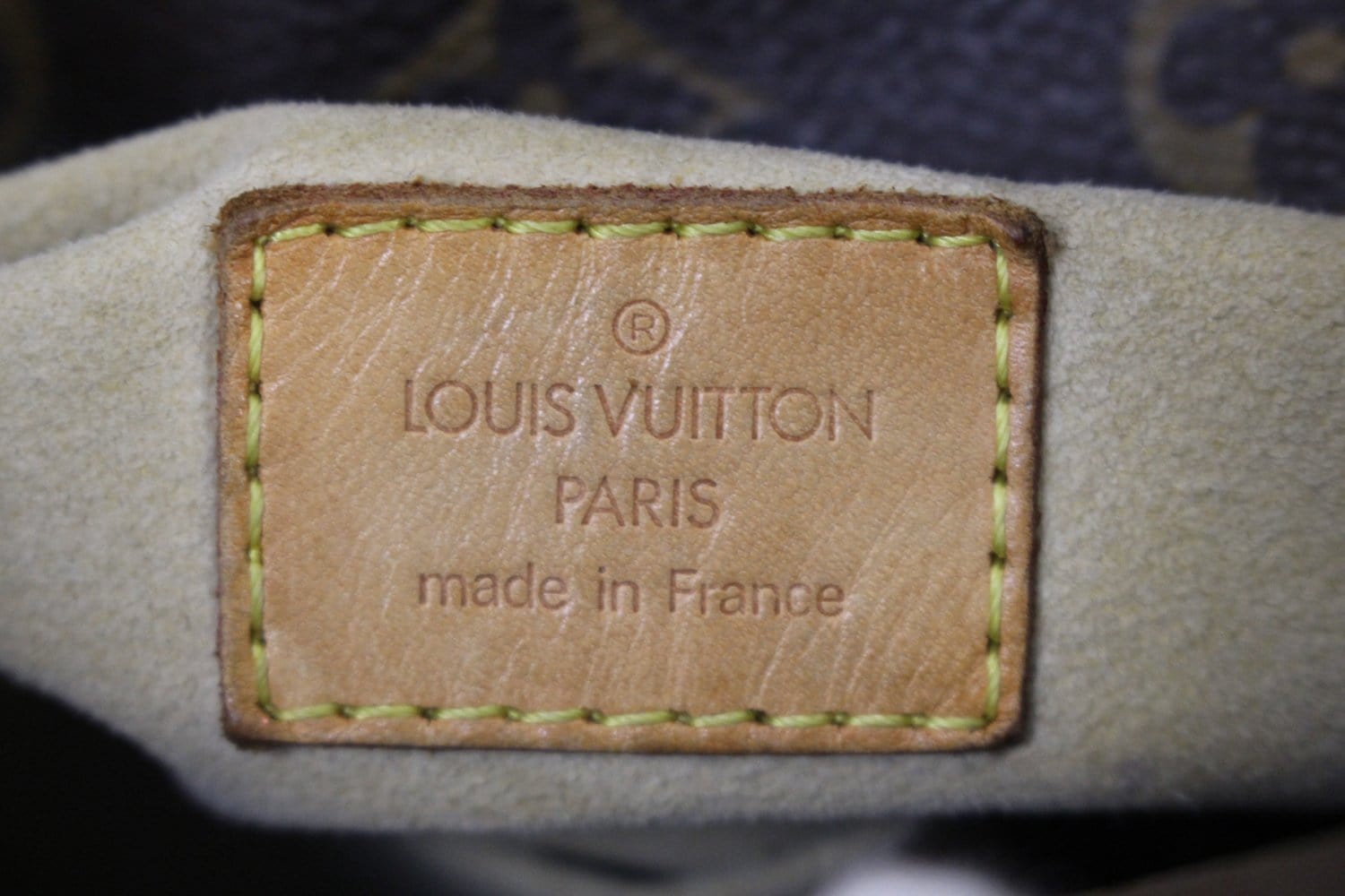 Louis Vuitton + Pre-Loved Cream Monogram Canvas Rayures Noé Petite