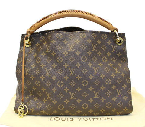 LOUIS VUITTON Pre Loved  Artsy MM Monogram Canvas Tote Handbag