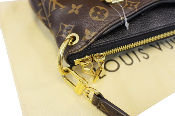 LOUIS VUITTON Monogram Canvas Black Pallas BB Shoulder Crossbody Bag