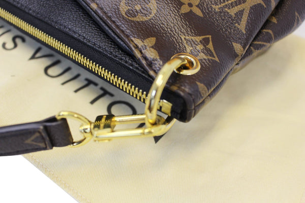 LOUIS VUITTON Monogram Canvas Black Pallas BB Shoulder Crossbody Bag
