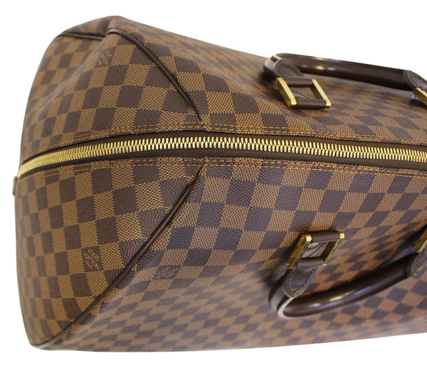 LOUIS VUITTON Damier Ebene Ribera GM Satchel Bag