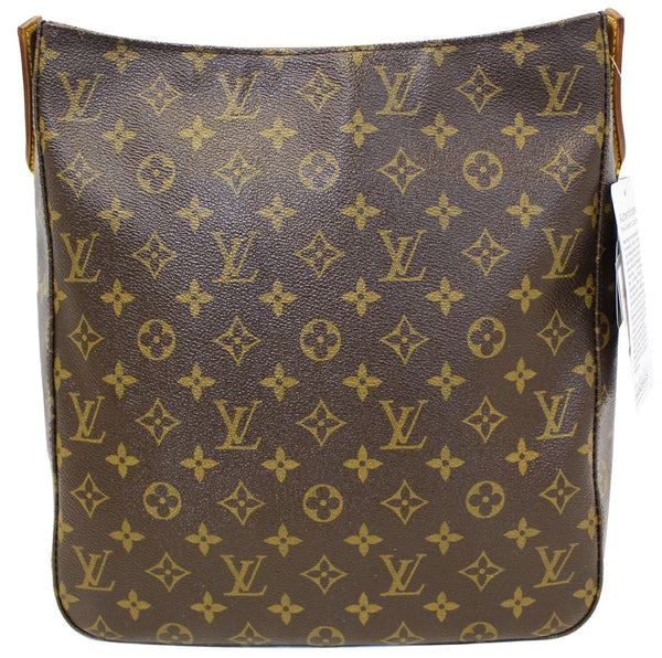 LOUIS VUITTON Monogram Canvas Looping GM Brown Shoulder Bag