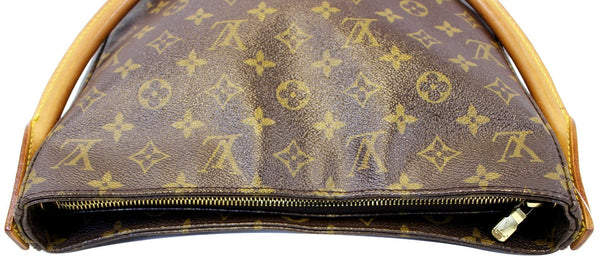 LOUIS VUITTON Monogram Canvas Looping GM Brown Shoulder Bag