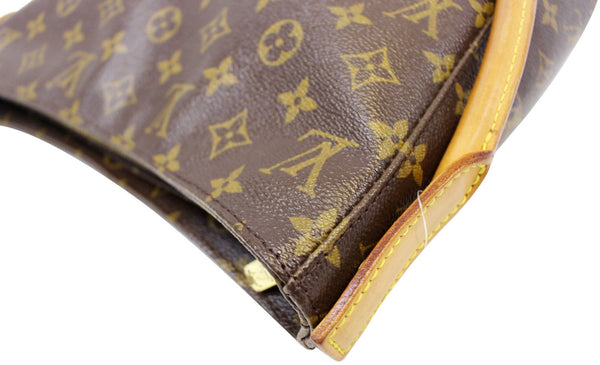 LOUIS VUITTON Monogram Canvas Looping GM Brown Shoulder Bag