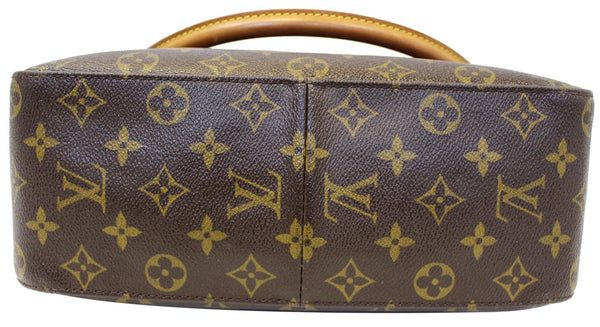 LOUIS VUITTON Monogram Canvas Looping GM Brown Shoulder Bag