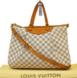 LOUIS VUITTON Damier Azur Siracusa GM Shoulder Handbag