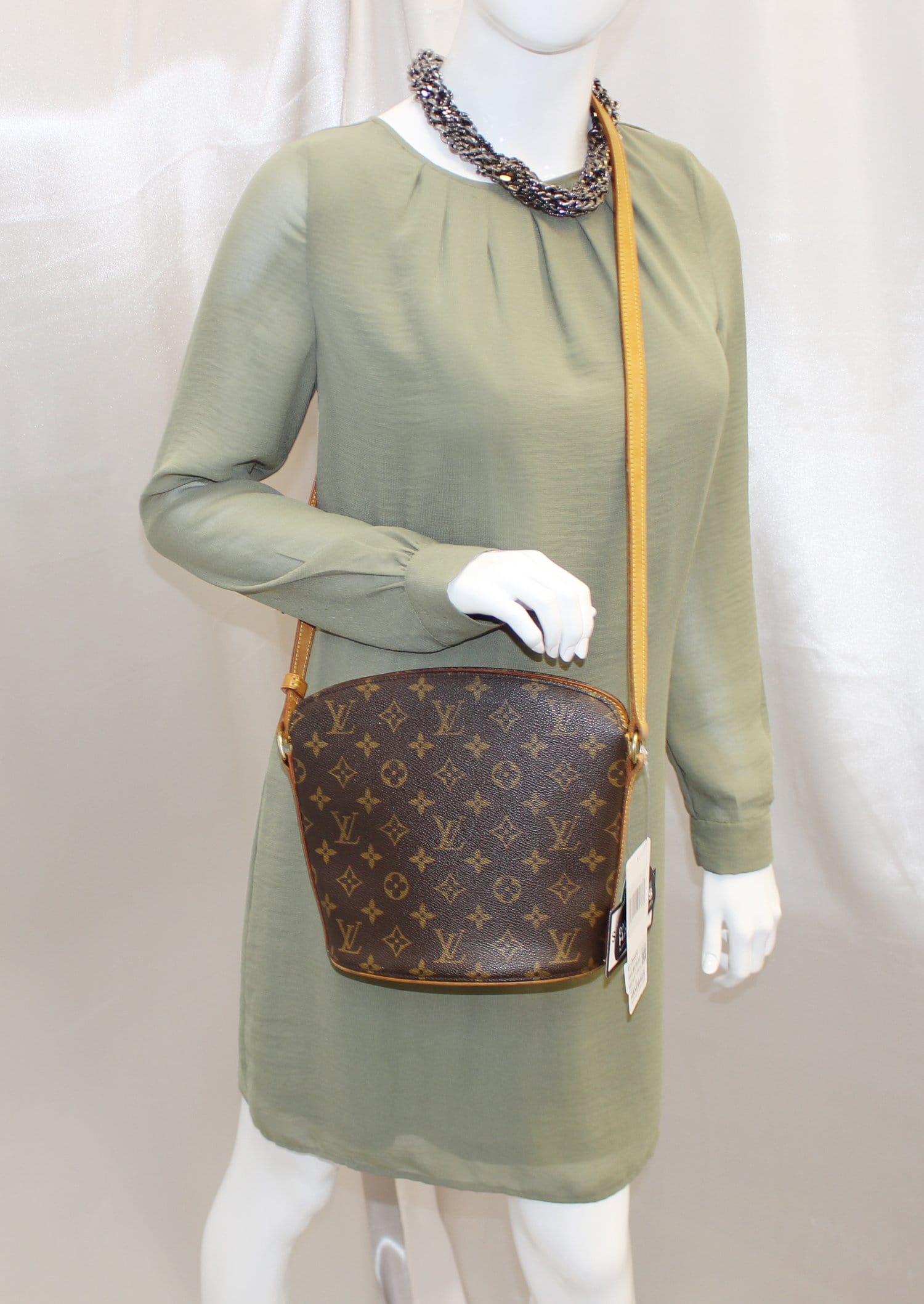 Louis Vuitton 2001 Pre-owned Drouot Shoulder Bag - Brown