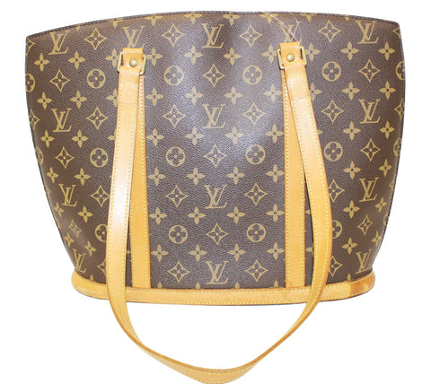 LOUIS VUITTON Monogram Canvas Babylone Tote Bag