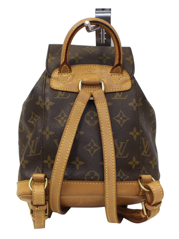 LOUIS VUITTON Monogram Canavs Montsouris PM Backpack