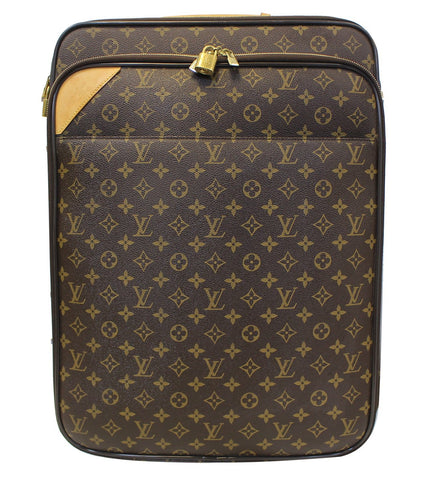 LOUIS VUITTON Monogram Canavs Pegase 55 Business Suitcase Travel Bag