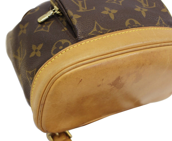 LOUIS VUITTON Monogram Canavs Montsouris PM Backpack
