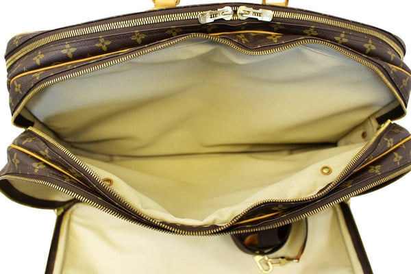 LOUIS VUITTON Monogram Canvas Alize 3 Poche Soft Suitcase Bag