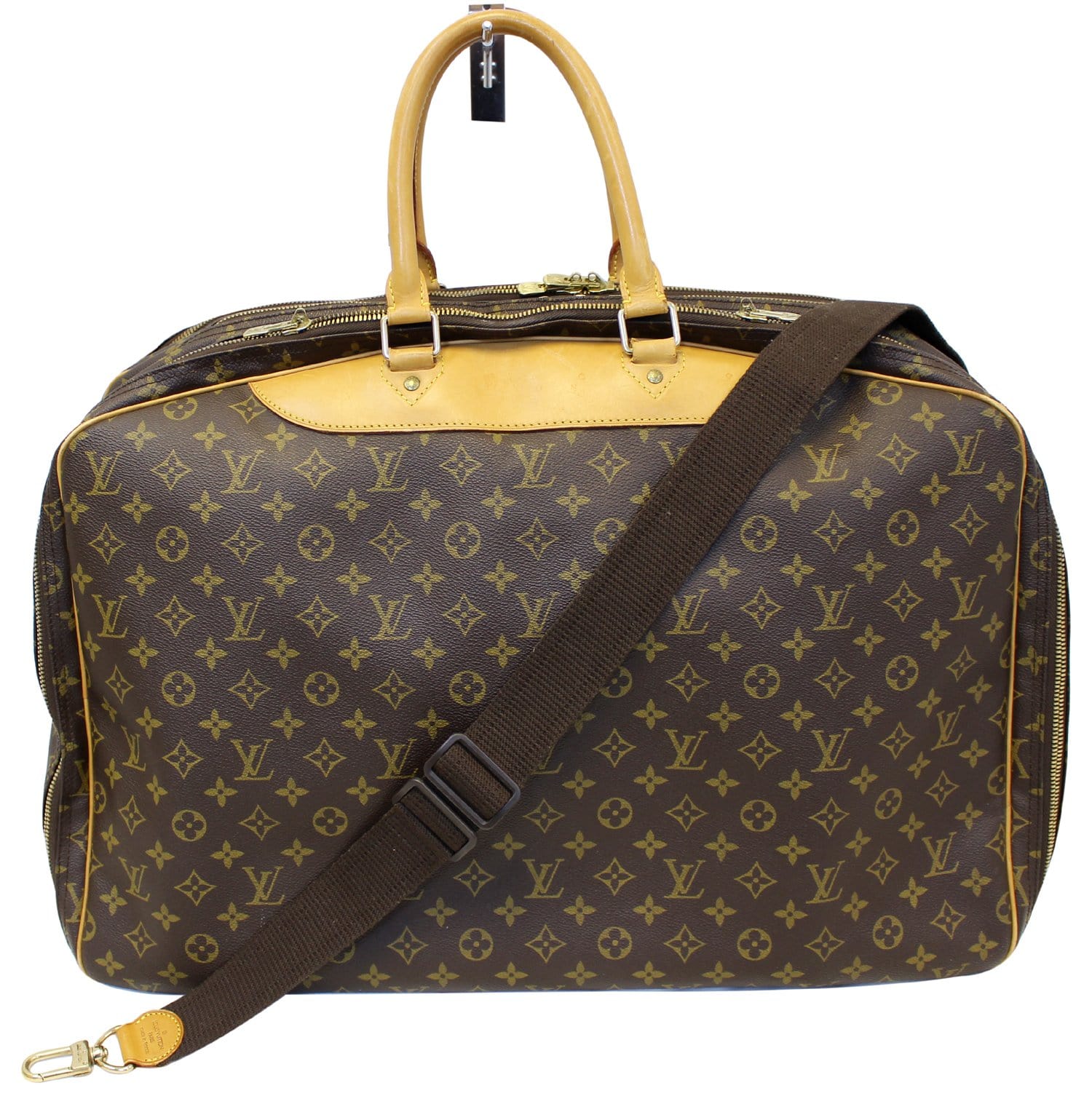 Louis Vuitton Alize Tennis Sports Bag Monogram Canvas Brown Leather  ref.546576 - Joli Closet