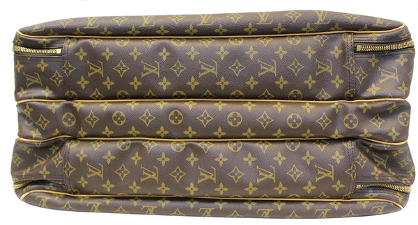 LOUIS VUITTON Monogram Canvas Alize 3 Poche Soft Suitcase Bag