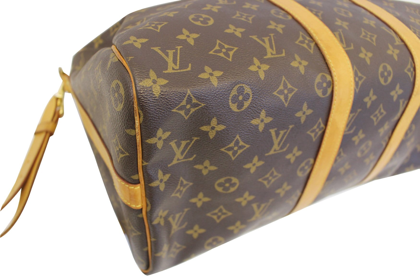 Louis Vuitton - Keepall Bandoulière 45 - Grey - Monogram Canvas - Men - Travel Bag - Luxury