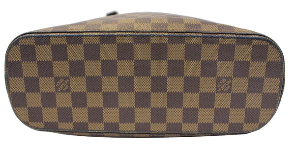 Louis Vuitton Cabas Mezzo Damier Ebene  Brown Tote Bag - back view