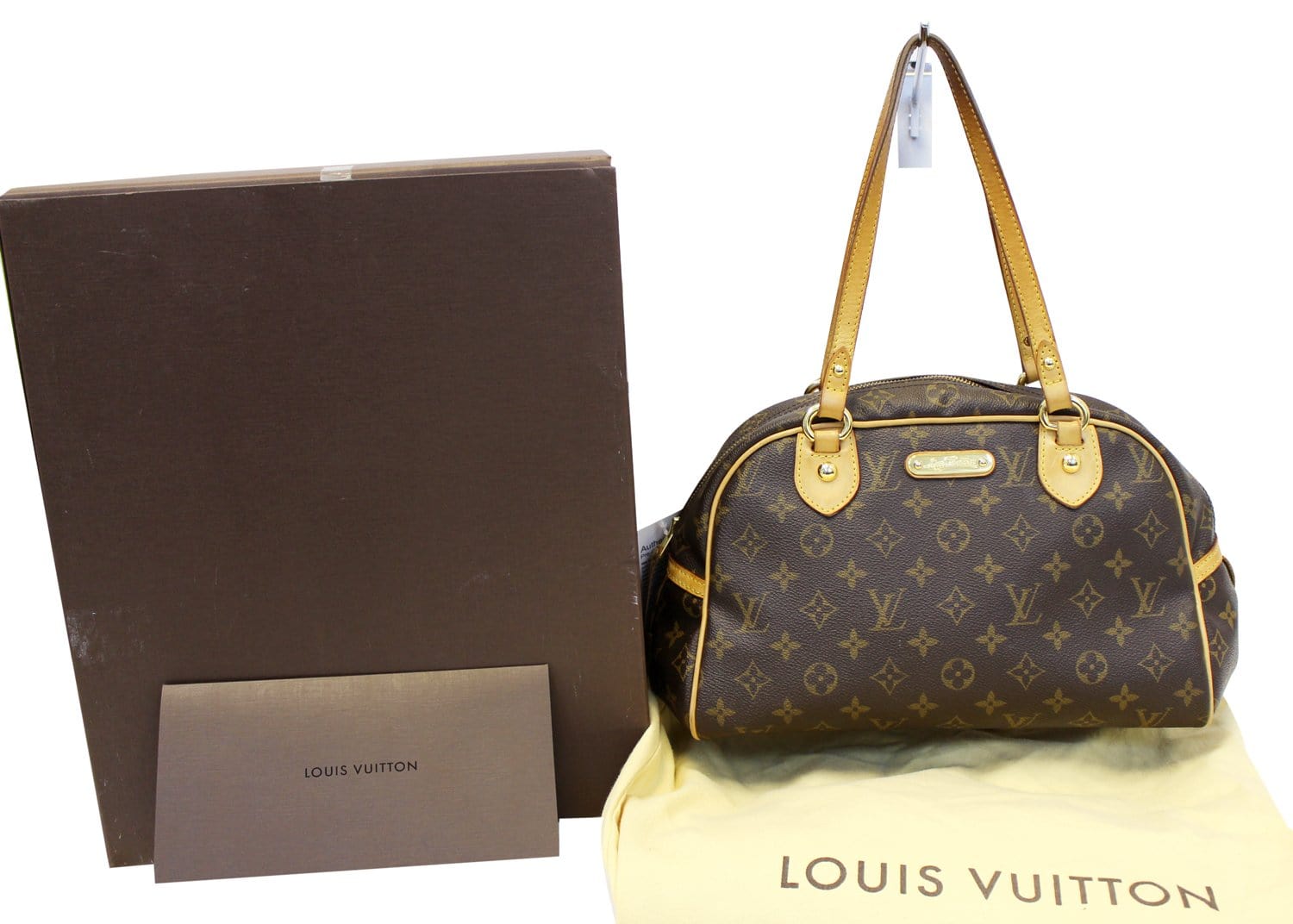 Louis Vuitton Montorgueil PM Monogram Canvas Shoulder Hand Bag