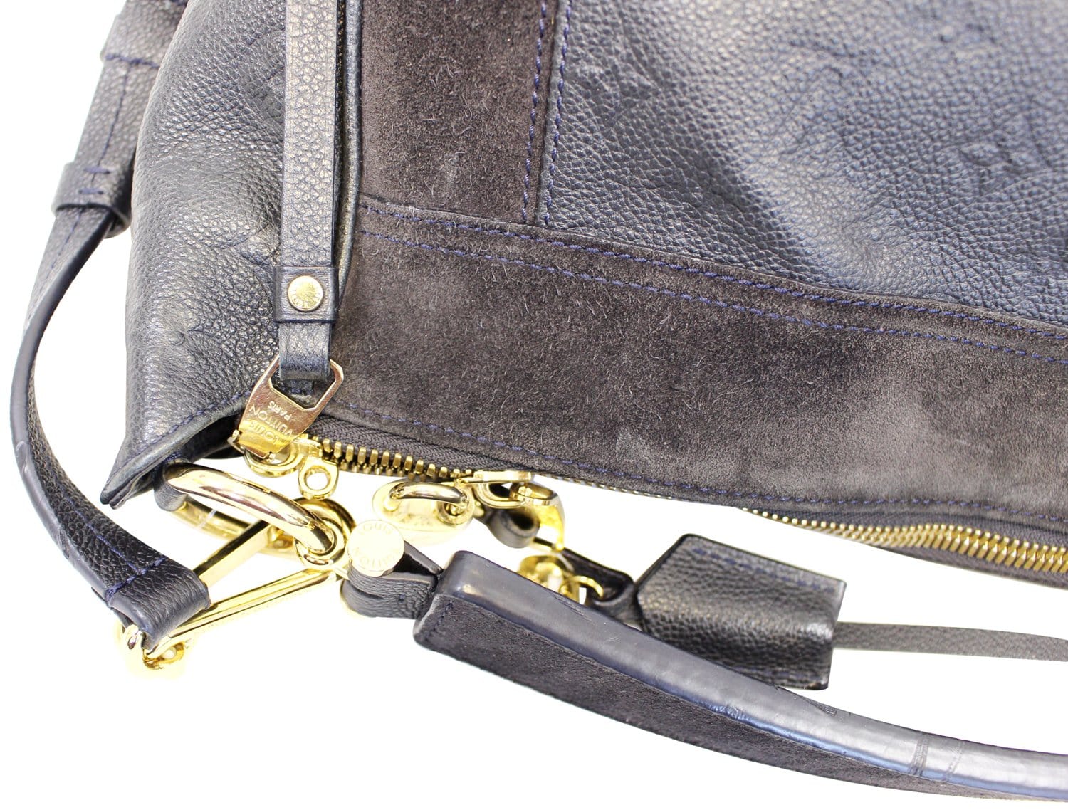 Audacieuse Empreinte Leather Shoulder Bag (Authentic Pre-Owned