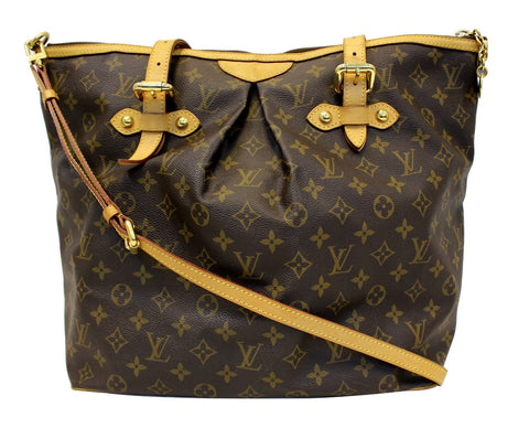 LOUIS VUITTON Monogram Palermo GM Tote Shoulder Bag
