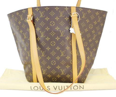 LOUIS VUITTON Monogram Canvas Sac Shopping Tote