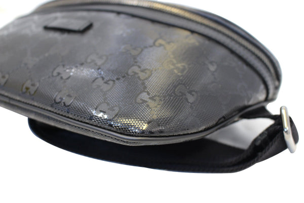 GUCCI GG Imprime Monogram Waist Bum Bag Black 233269