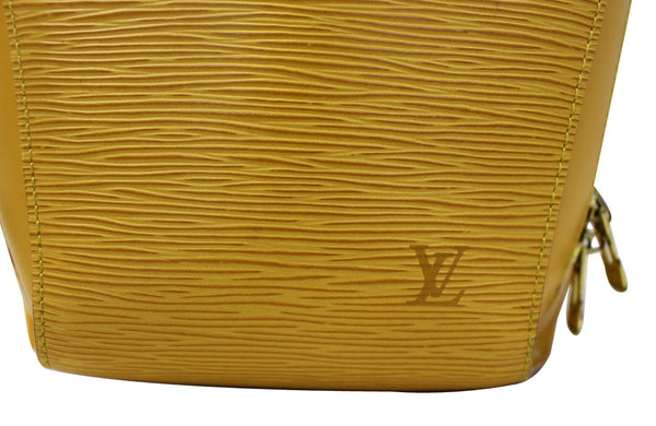 LOUIS VUITTON Epi Leather Mabillon Backpack Yellow