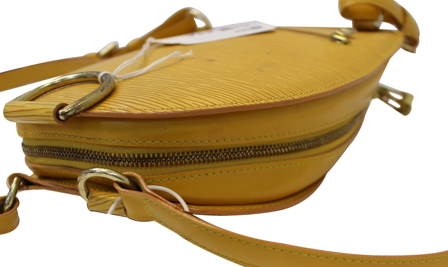 Louis Vuitton, Bags, Louis Vuitton Mabillon Jaune Yellow Epi Leather  Backpack