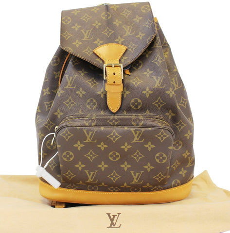 LOUIS VUITTON Backpack  Monogram Canvas Montsouris GM
