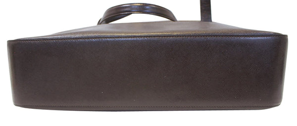 BURBERRY Nova Check Canvas Leather Black Beige Shoulder Bag